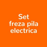 Set Freza Pila electrica
